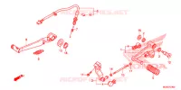 PEDALE pour Honda NC 700 ABS DCT 35KW 2012