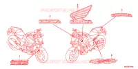 AUTOCOLLANTS pour Honda NC 700 X ABS 2012