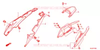 COUVERCLES LATERAUX pour Honda NC 700 X ABS 2012