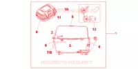 TOP CASE 45L pour Honda NC 700 X ABS 2012