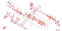 BARILLET DE SELECTION (NC700X/XA) pour Honda NC 700 X 35KW 2012