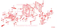 CULASSE pour Honda SH 125 R BLANC 2012
