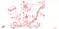 BATTERIE pour Honda SH 300 ABS BRONZE 2012