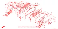 FILTRE A AIR pour Honda SH 300 ABS BRONZE 2012