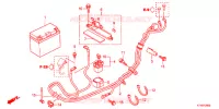 BATTERIE pour Honda SH 300 R ABS TYPE ED 2012