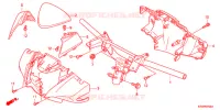 GUIDON   CARENAGE pour Honda SH 300 2012