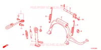 BEQUILLE pour Honda SH 300 2012