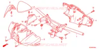 GUIDON   CARENAGE pour Honda SH 300 R 2012