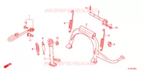 BEQUILLE pour Honda SH 300 R 2012