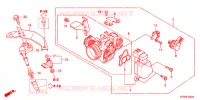 CORPS DE PAPILLON pour Honda SH 300 R 2012