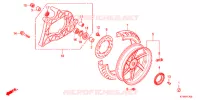 ROUE ARRIERE   BRAS OSCILLANT pour Honda SH 300 R 2012