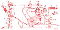 LEVIER DE GUIDON   CABLE   COMMODO pour Honda FOURTRAX 420 RANCHER 4X4 Manual Shift CAMO 2012