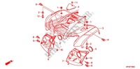 GARDE BOUE AVANT pour Honda FOURTRAX 420 RANCHER 4X4 Manual Shift 2012