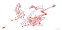 PHARE pour Honda FOURTRAX 420 RANCHER 4X4 Manual Shift 2012
