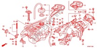 RESERVOIR A CARBURANT pour Honda FOURTRAX 420 RANCHER 4X4 Manual Shift 2012