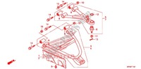 TRIANGLES AVANT (4WD) pour Honda FOURTRAX 420 RANCHER 4X4 Manual Shift 2012