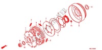 EMBRAYAGE pour Honda FOURTRAX 500 FOREMAN RUBICON Hydrostatic 2012