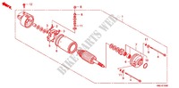 DEMARREUR pour Honda FOURTRAX 500 FOREMAN RUBICON Power Steering 2012