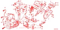 SILENCIEUX D'ECHAPPEMENT pour Honda VFR 1200 F 2012
