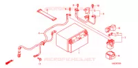 BATTERIE pour Honda VFR 1200 F 2012
