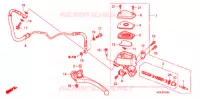 MAITRE CYLINDRE pour Honda VFR 1200 F 2012