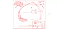 TOP CASE 45L TITANIUM BLADE pour Honda VFR 1200 F 2012