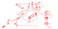 BATTERIE pour Honda VFR 1200 DCT 2012
