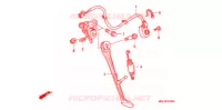 BEQUILLE pour Honda VFR 1200 DCT 2012