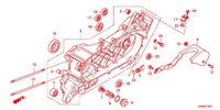CARTER DE VILEBREQUIN GAUCHE (WW125EX2C/EX2D/D) pour Honda PCX 125 SPECIAL EDITION 2012