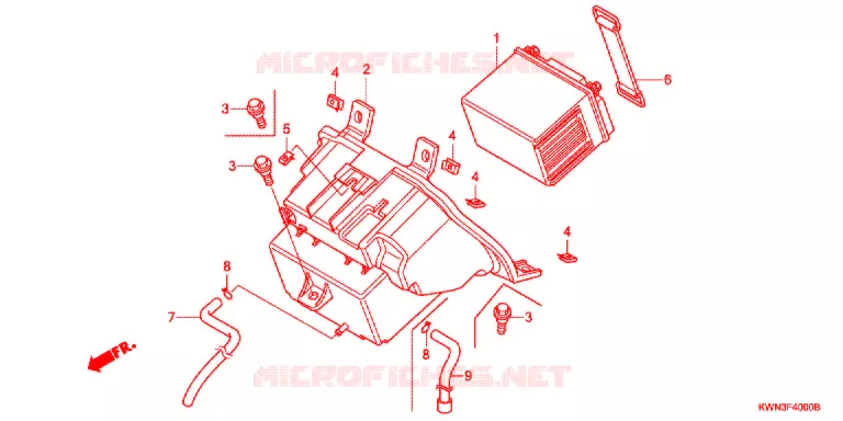 BATTERIE Honda SCOOTER 125 PCX 2012  WW125EX2C