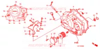 CARTER MOTEUR DROIT pour Honda XRE 300 ABS 2012