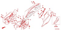 COUVERCLES LATERAUX pour Honda XRE 300 ABS 2012