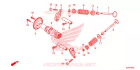 ARBRE A CAMES   SOUPAPE pour Honda SH 150 2013