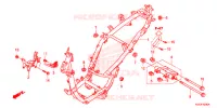 CADRE pour Honda SH 150 2013