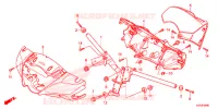 GUIDON   CARENAGE pour Honda SH 150 2013