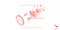 POMPE A HUILE pour Honda SH 150 2013