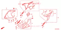 OUIES DE RADIATEUR pour Honda XRE 300 3BR 2011