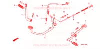PEDALE   KICK pour Honda INNOVA 125 2007