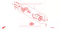POMPE A HUILE pour Honda INNOVA 125 2007