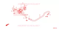 VALVE DE COMMANDE D'INJECTION D'AIR pour Honda CB 1000 R ABS BLANCHE 2013