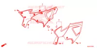 COUVERCLES LATERAUX pour Honda CB 500 X 2013