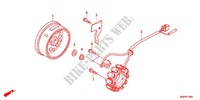 ALTERNATEUR pour Honda CB 150 INVICTA, ROJO, PERLA NEGRO 2012