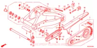 BRAS OSCILLANT pour Honda CBR 1000 RR ABS REPSOL 2013