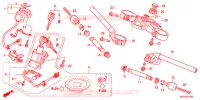 GUIDON   TE DE FOURCHE (CBR1000RRC/D/RAC/D) pour Honda CBR 1000 RR ABS REPSOL 2013