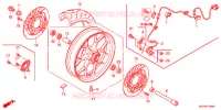 ROUE AVANT pour Honda CBR 1000 RR ABS REPSOL 2013