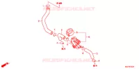 VALVE DE COMMANDE D'INJECTION D'AIR pour Honda CBR 1000 RR ABS REPSOL 2013
