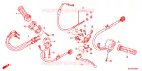 LEVIER DE GUIDON   CABLE   COMMODO pour Honda CBR 1000 RR ABS 2013