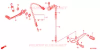 PEDALE pour Honda CBR 1000 RR REPSOL 2013