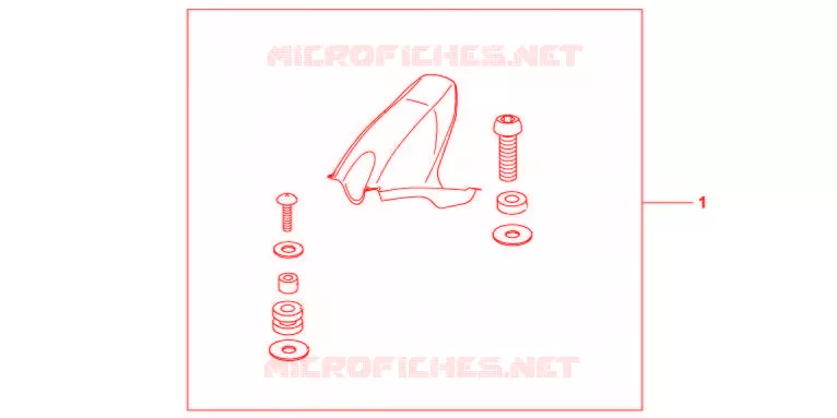 LECHE ROUE CARBONE Honda MOTO 1000 CBR 2012  CBR1000RRC