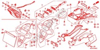 FEU ARRIERE pour Honda CBR 1000 RR RED 2012